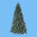 7.5' Pre-Lit Blue Noble Spruce Christmas Tree - Clear Lights