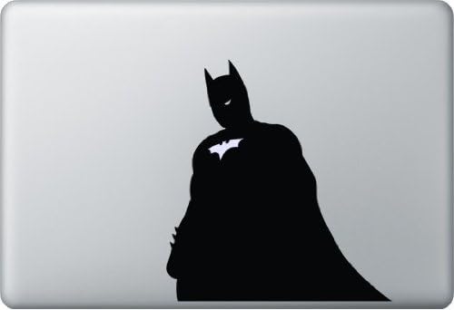13" Black Batman Forever Decal for Macbook, Pro and Air