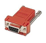 Cables to Go Modular Adapter - Serial RS-232 adapter - RJ-45 (F) - DB-9 (F) - red