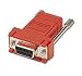 Cables to Go Modular Adapter - Serial RS-232 adapter - RJ-45 (F) - DB-9 (F) - red Image