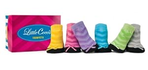Trumpette LITTLE COCO'S Baby Girl Socks 6 prs 0-12M