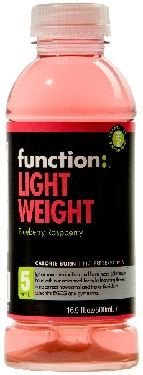 Function Drink, Light Weight: Blueberry Rasberry , 16.9 Oz. 12Pk by Function Drinks