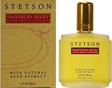 Stetson by Coty for Men 3.0 oz Shave Burn Relief After Shave Soother - With Natural Sage Extract