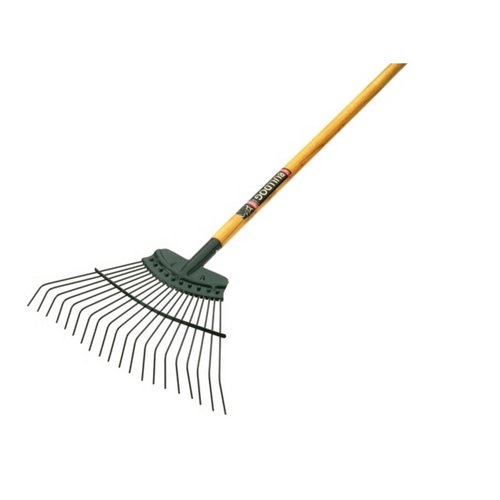 Bulldog  9128N Premier Wood Springbok Rake 48-Inch
