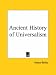 Ancient History of Universalism