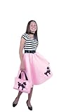50's Poodle Dress Costume Girl - Child Medium 8-10
