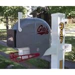 Montana Grizzlies Helmet Style Mailbox