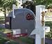 Montana Grizzlies Helmet Style Mailbox