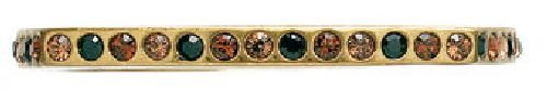 PILGRIM 352-102 Armband, vergoldet, braun+schwarz Preisvergleich