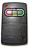GTO RB743 Triple Button Transmitter - Remote Control - (318mhz, 8 switch)