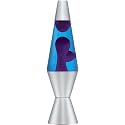 Lava Lite 2118 14.5-inch Classic Lava Lamp, Purple Wax/Blue Liquid/Silver Base