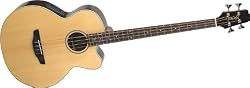 Takamine G Series EG512C Super Jumbo Acoustic Electric Bass, Natural
