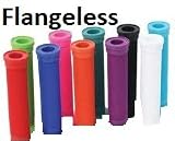 ODI LONGNECK GRIPS Flangeless For BMX and Scooters ORANGE