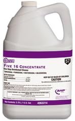 (3 Pack Value Bundle) DVO4963314 Five 16 One-Step Disinfectant Cleaner, 1gal Bottle