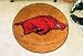 NCAA ARKANSAS RAZORBACKS BASKETBALL SHAPED DOOR MAT RUG