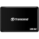 Transcend USB 3.0 Super Speed Multi-Card Reader for SD/SDHC/SDXC/MS/CF Cards (TS-RDF8K)