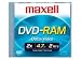 4.7GB Rewritable DVD-RAM Disc for Video, 3 Pack