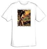 Crack of Dawn - Sexy Girl Playing Pool T-shirt