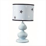 Lambs & Ivy Rock N Roll Lamp w/ Shade and Energy Efficient Bulb