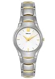 Women's Two Tone White Dial