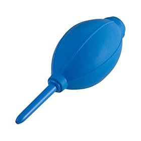 CE Compass New Blue Rubber Dust Blower Air Pump Cleaner For Camera Lens