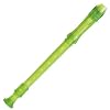 Yamaha YRS-20 Soprano Translucent Recorder with Baroque Fingering Translucent Green