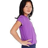 American Apparel Organic Youth Fine Jersey Short Sleeve T-Shirt