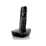 Philips CD4851B/DE Schnurlos DECT Telefone mit Freisprechfunktion schwarz