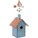 BIRDHOUSE W/ BOAT WEATHERVANE