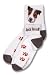 Pair of Jack Russell Roll Down Socks - Great Gift for Dog Lover