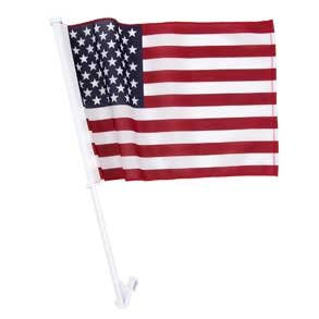 11″ x 15″ Rayon American Car Flag