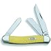 Case Utility/Working Knife Yellow Handle Medium Stockman
