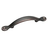 Amerock BP1590-ORB Inspirations Plain 3 inch Pull, Oil Rubbed Bronze
