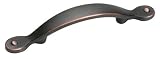 Amerock BP1590-ORB Inspirations Plain 3-Inch Pull, Oil Rubbed Bronze