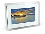 7 white digital photo frame with vertical / horizontal functions