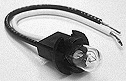 Auto Meter Bulb & Socket No. 168/4.9 Watt