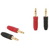 MONSTER CABLE MTT R-H MKII Twist Crimp(R) Toolless Speaker Cable Connectors (Model No. MTT R-H MKII; Large; 2 pair)