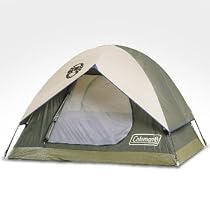 Coleman SunDome 7-Foot by 7-Foot 3-Person Dome Tent (Blue/White)