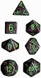 Chessex Dice: Polyhedral 7-Die Speckled Dice Set - Earth