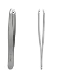 Artisan Tweezers - Slant Tip - Matte Silver