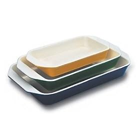 Medium Red Rectangular Dish -L 11'' X 6 5 8'' X H 1 3 4'', 1 3 4 Qts by 