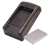 Hitech - Battery and Smart Travel Charger for Nikon CoolPix S10 Digital Camera