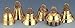 Mini Brass Bells