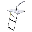 EEz-In Transom Outboard Platform with Two-Step Telescopic Ladder