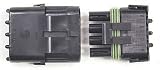 MSD Ignition 8171 Cnnctr 4-Pin Weathrtight