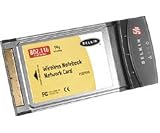 Belkin Wireless Network Card Notebook Adaptor 802.11g Ref F5D7010uk