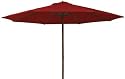 9' Outdoor Premium Market Umbrella - Red