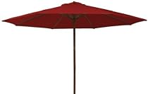 9' Outdoor Premium Market Umbrella - Red