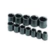 SK Hand Tools 4062 12-Piece 3/8-Inch Drive 6 Point High Visibility Standard Metric Impact Socket Set