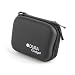 DURAGADGET Compact Hard Carry Case with Belt Clip for Polaroid Pogo - Black